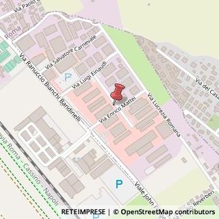 Mappa Via Antonio Segni, 9, 00043 Ciampino, Roma (Lazio)