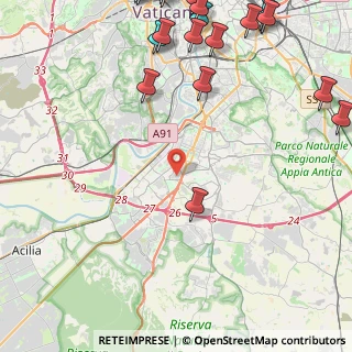 Mappa Via di Decima Centro Commerciale Euroma 2 piano, 00144 Roma RM, Italia (7.321)