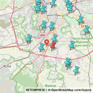 Mappa Via di Decima Centro Commerciale Euroma 2 piano, 00144 Roma RM, Italia (5.7665)