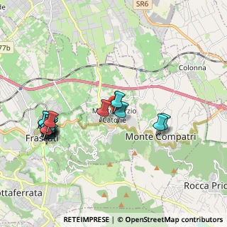 Mappa Via Vittorio Emanuele II, 00044 Frascati RM, Italia (2.317)