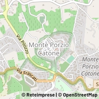 Mapa Monte Porzio Catone