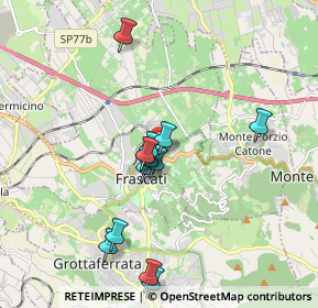 Mappa Via Fontana dei Draghi, 00044 Frascati RM, Italia (1.76231)