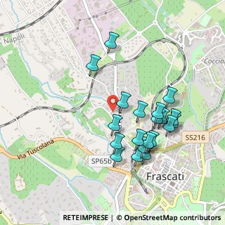 Mappa Via Costanzo Montani, 00044 Frascati RM, Italia (0.485)