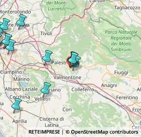 Mappa Via G. Cirioni, 00033 Cave RM, Italia (25.07944)