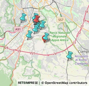 Mappa Via Emanuela Loi, 00143 Roma RM, Italia (3.42545)