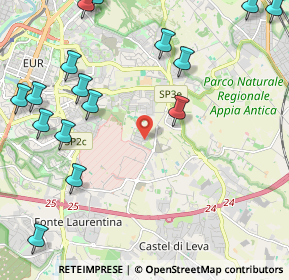 Mappa Via Emanuela Loi, 00143 Roma RM, Italia (3.04625)