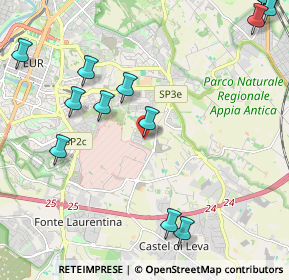 Mappa Via Emanuela Loi, 00143 Roma RM, Italia (3.00385)