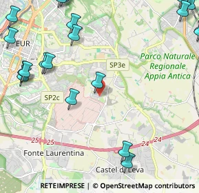 Mappa Via Emanuela Loi, 00143 Roma RM, Italia (3.429)