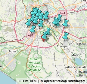 Mappa Via Emanuela Loi, 00143 Roma RM, Italia (7.271)