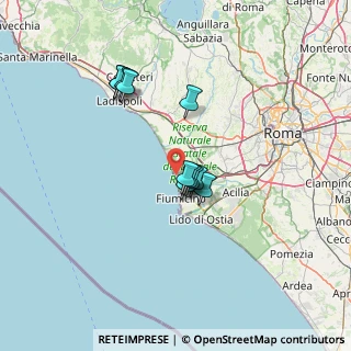 Mappa Via delle Fissurelle, 00054 Focene RM, Italia (11.2)