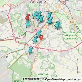 Mappa Viale Carlo Levi, 00144 Roma RM, Italia (4.05188)