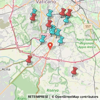 Mappa Viale Carlo Levi, 00144 Roma RM, Italia (4.55)