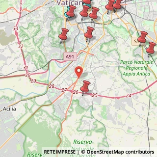 Mappa Viale Carlo Levi, 00144 Roma RM, Italia (7.551)