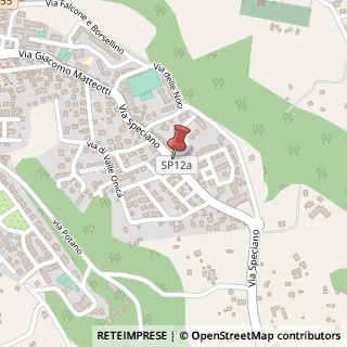 Mappa Via dello Speciano, 48, 00033 Cave RM, Italia, 00033 Cave, Roma (Lazio)