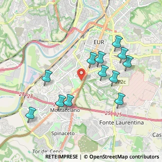 Mappa Via Giovanni l'Eltore, 00144 Roma RM, Italia (2.07167)