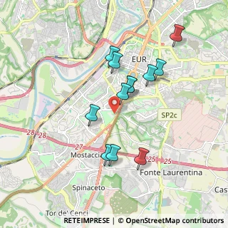 Mappa Via Giovanni l'Eltore, 00144 Roma RM, Italia (1.71583)