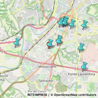 Mappa Astri- Sole, 00144 Roma RM, Italia (2.28083)