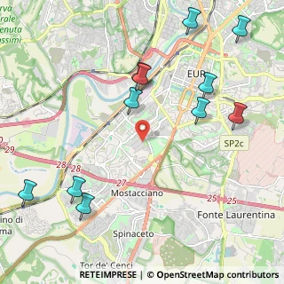 Mappa Piazza del Sole, 00144 Roma RM, Italia (2.72182)