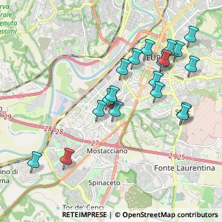 Mappa Astri- Sole, 00144 Roma RM, Italia (2.25526)