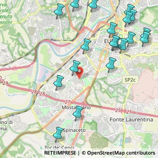 Mappa Piazza del Sole, 00144 Roma RM, Italia (3.04105)