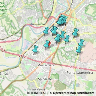 Mappa Piazza del Sole, 00144 Roma RM, Italia (1.842)