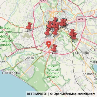 Mappa Piazza del Sole, 00144 Roma RM, Italia (7.34)
