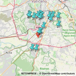Mappa Piazza del Sole, 00144 Roma RM, Italia (4.17294)
