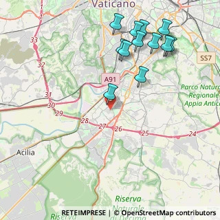 Mappa Piazza del Sole, 00144 Roma RM, Italia (5.0275)
