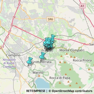 Mappa Via Sciadonna 24 Presso Lo Studio Medico esperia, 00044 Frascati RM, Italia (1.23917)