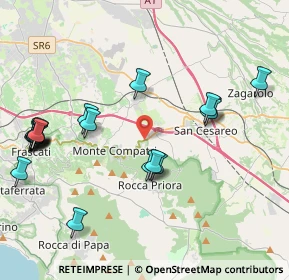 Mappa SP 216, 00030 San Cesareo RM, Italia (5.027)