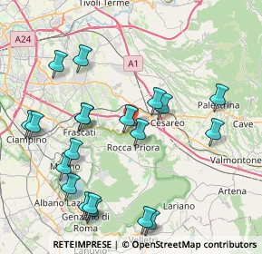 Mappa SP 216, 00030 San Cesareo RM, Italia (9.5815)