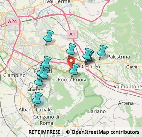 Mappa SP 216, 00030 San Cesareo RM, Italia (6.14)