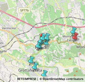 Mappa Via Giuseppe Alva, 00044 Frascati RM, Italia (1.76)