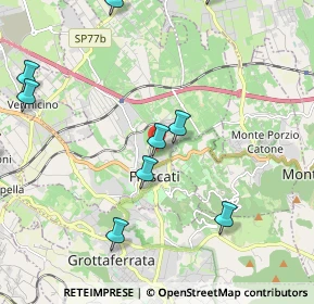 Mappa Via Giuseppe Alva, 00044 Frascati RM, Italia (2.97083)