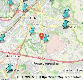 Mappa Via Giuseppe Lipparini, 00143 Roma RM, Italia (3.3125)