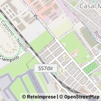 Hartă Ciampino