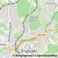 Map Frascati
