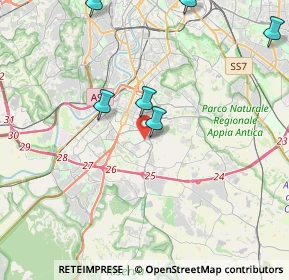 Mappa Via Silone Ignazio, 00143 Roma RM, Italia (6.95417)