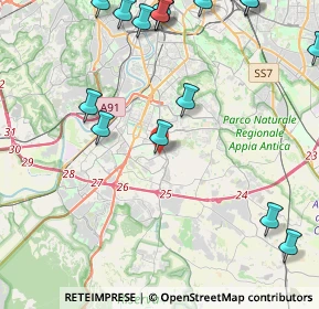 Mappa Via Silone Ignazio, 00143 Roma RM, Italia (6.744)