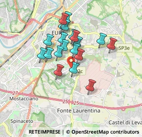 Mappa Via Silone Ignazio, 00143 Roma RM, Italia (1.493)