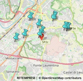 Mappa Via Silone Ignazio, 00143 Roma RM, Italia (1.91455)