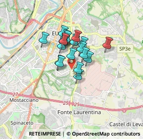 Mappa Via Silone Ignazio, 00143 Roma RM, Italia (1.1605)