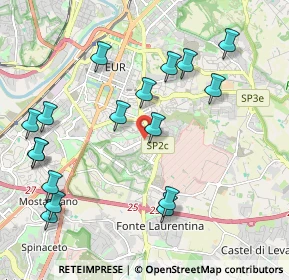 Mappa Via Silone Ignazio, 00143 Roma RM, Italia (2.44941)