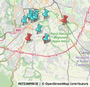 Mappa Via Zanetta Abigaille, 00143 Roma RM, Italia (4.00455)