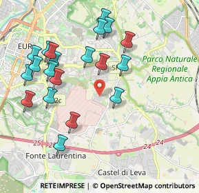 Mappa Via Zanetta Abigaille, 00143 Roma RM, Italia (2.238)