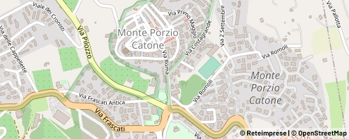 Mappa Monte Porzio Catone