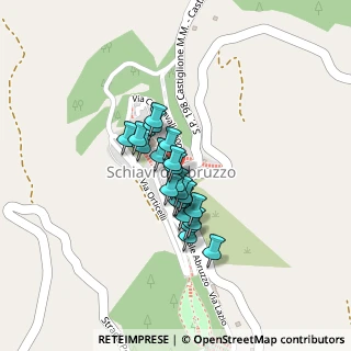 Mappa Via Municipio, 66045 Schiavi di Abruzzo CH, Italia (0.13333)