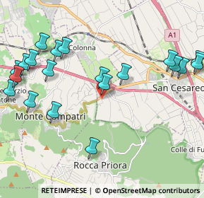 Mappa Via Giuseppe Garibaldi, 00030 Grottaferrata RM, Italia (2.693)