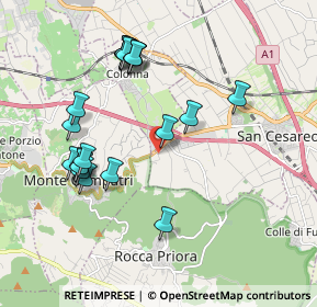 Mappa Via Giuseppe Garibaldi, 00030 Grottaferrata RM, Italia (2.082)