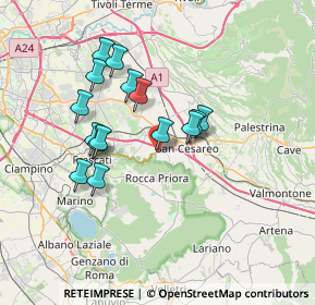 Mappa Via Giuseppe Garibaldi, 00030 Grottaferrata RM, Italia (6.536)